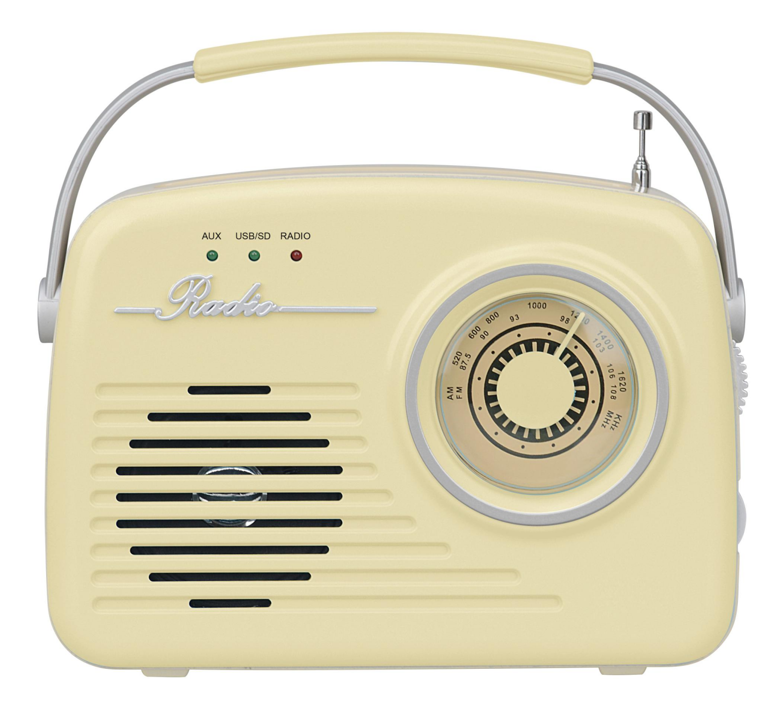 Setty Bluetooth-колонка с радио Retro P350 бежевый