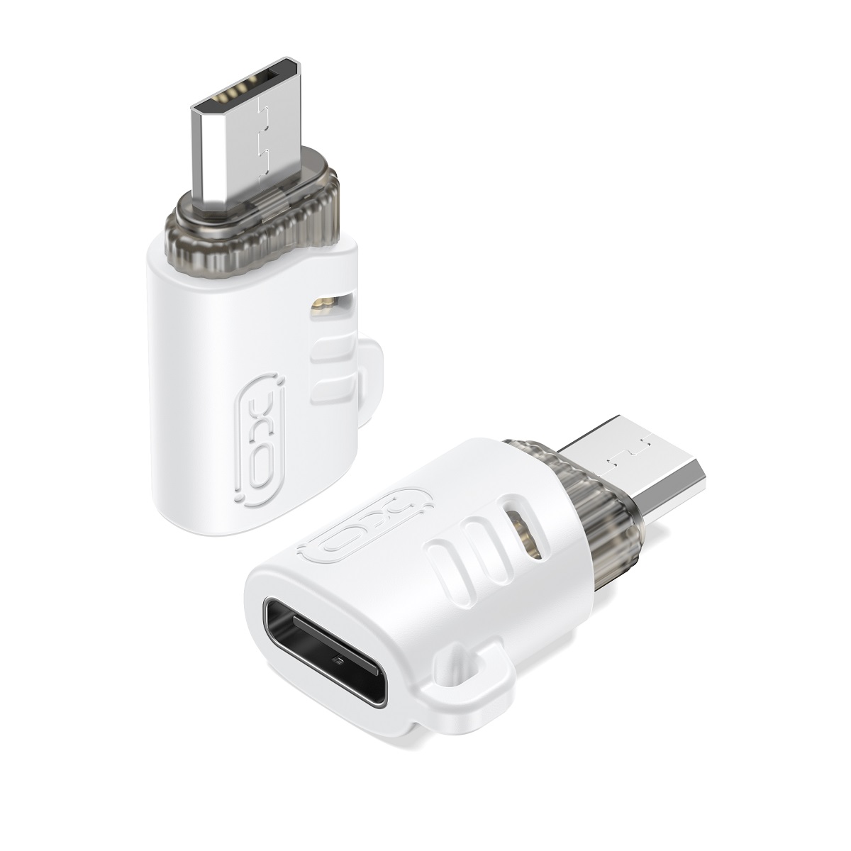 XO adapter NB256H USB-C - microUSB valge