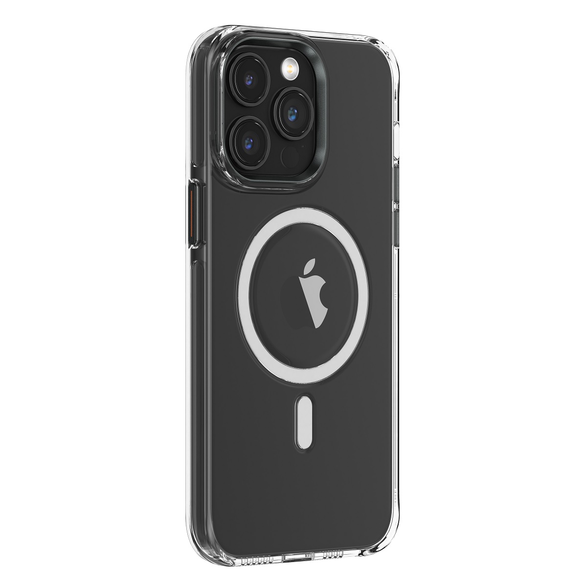 Comma ümbris Crystal Mag jaoks iPhone 15 Plus läbipaistev