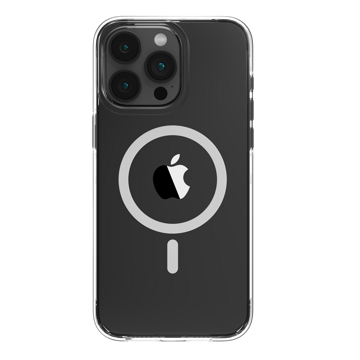 Comma ümbris Elemental Mag jaoks iPhone 15 Pro Max läbipaistev