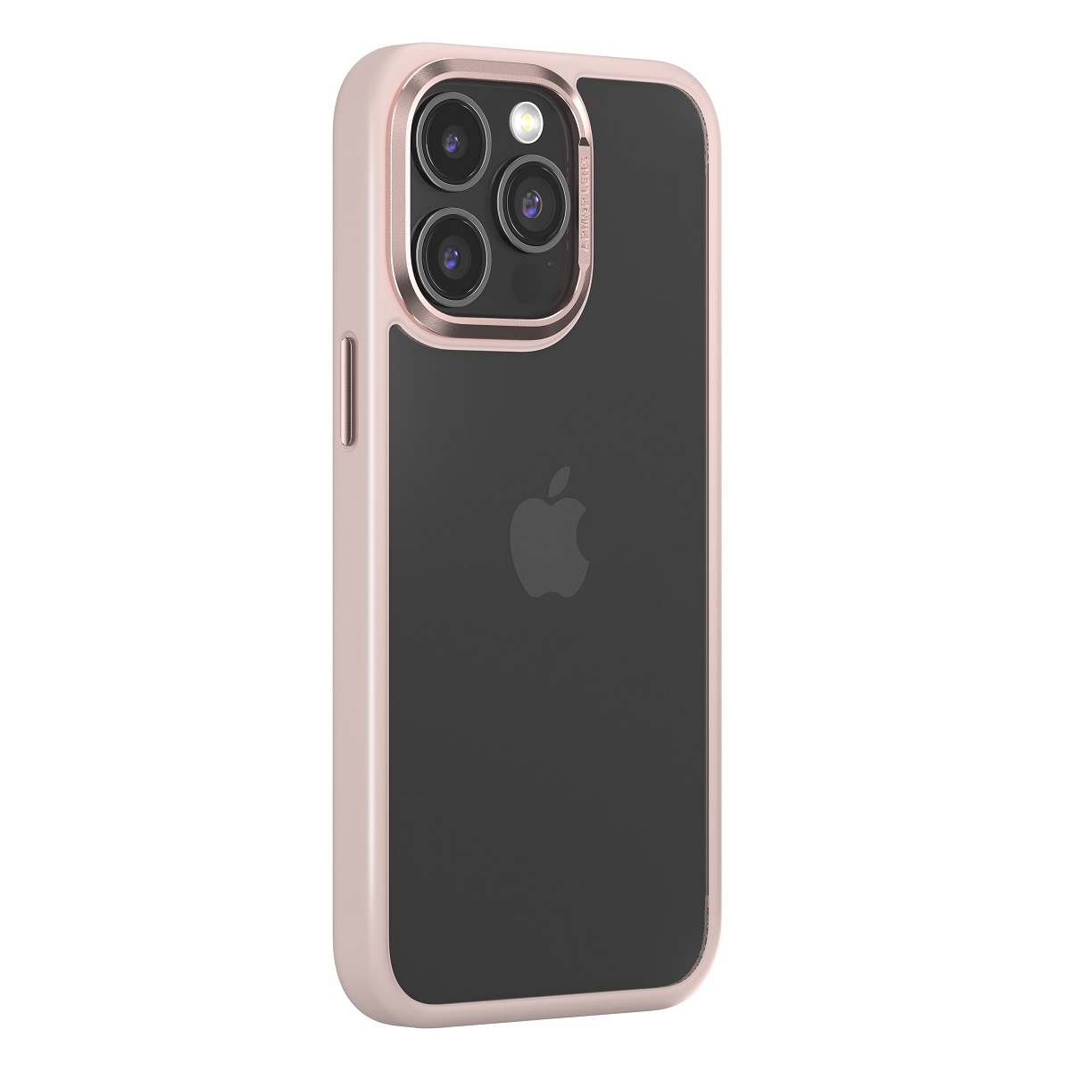 Comma ümbris Joy Elegant jaoks iPhone 15 roosa