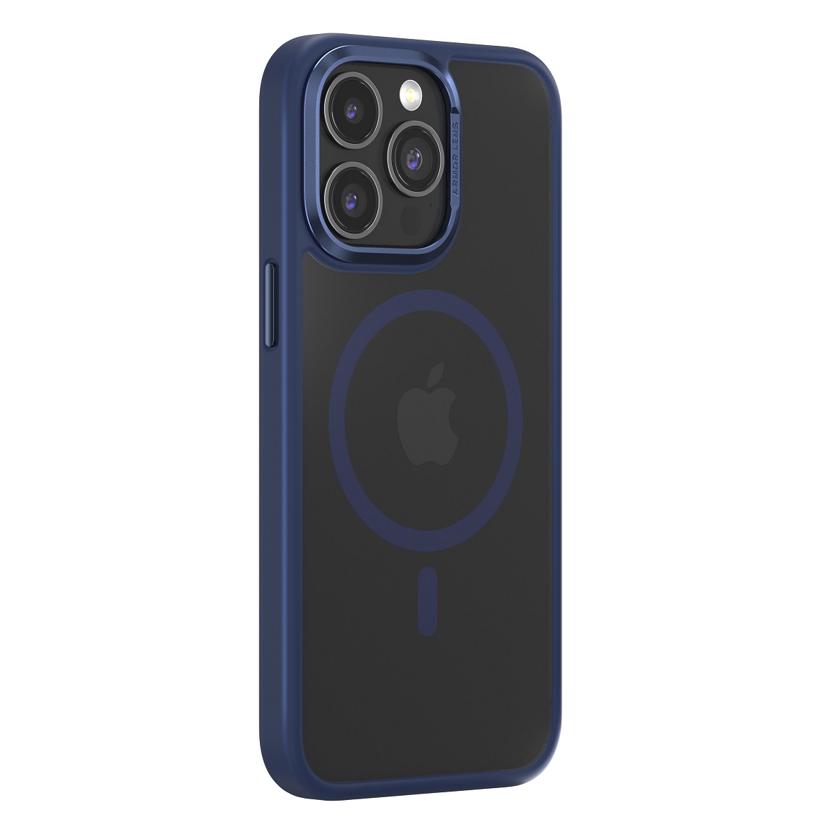 Comma ümbris Joy Elegant Mag jaoks iPhone 15 Plus sinine