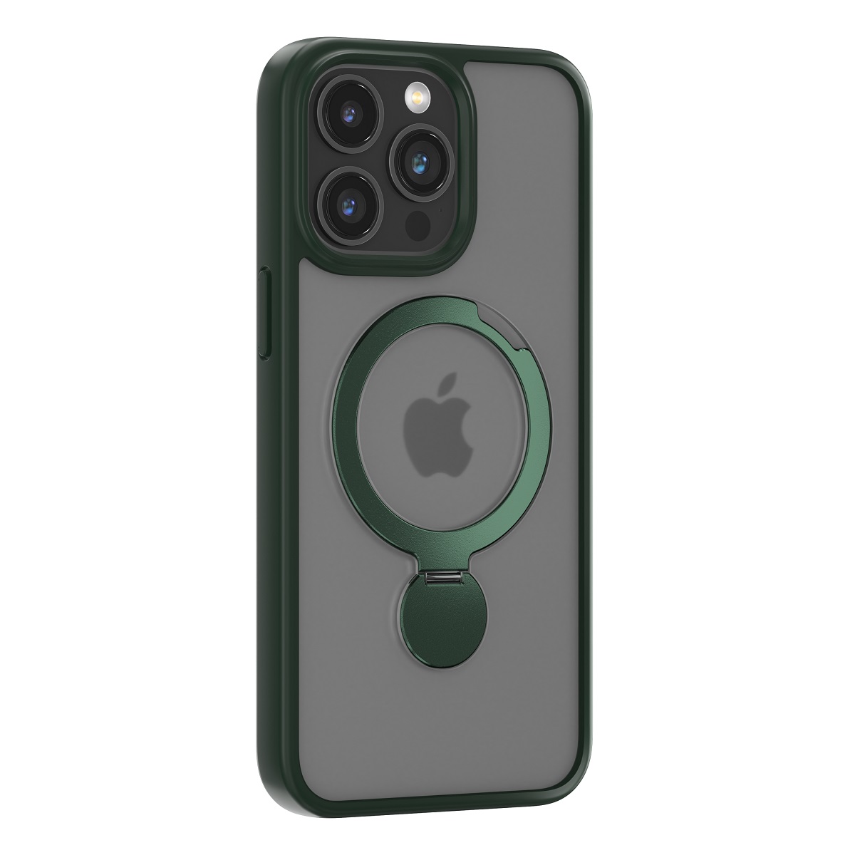 Comma ümbris Joy Shark Mag jaoks iPhone 15 Plus navy roheline