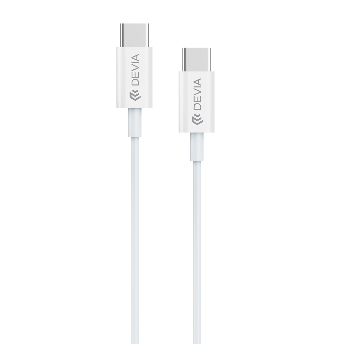 Devia cable Smart EC042 PD USB-C - USB-C 60W 3A valge