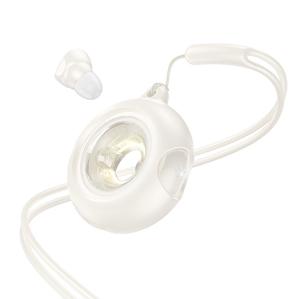 HOCO juhtmevaba kõrvaklapid bluetooth TWS EW71 milky valge