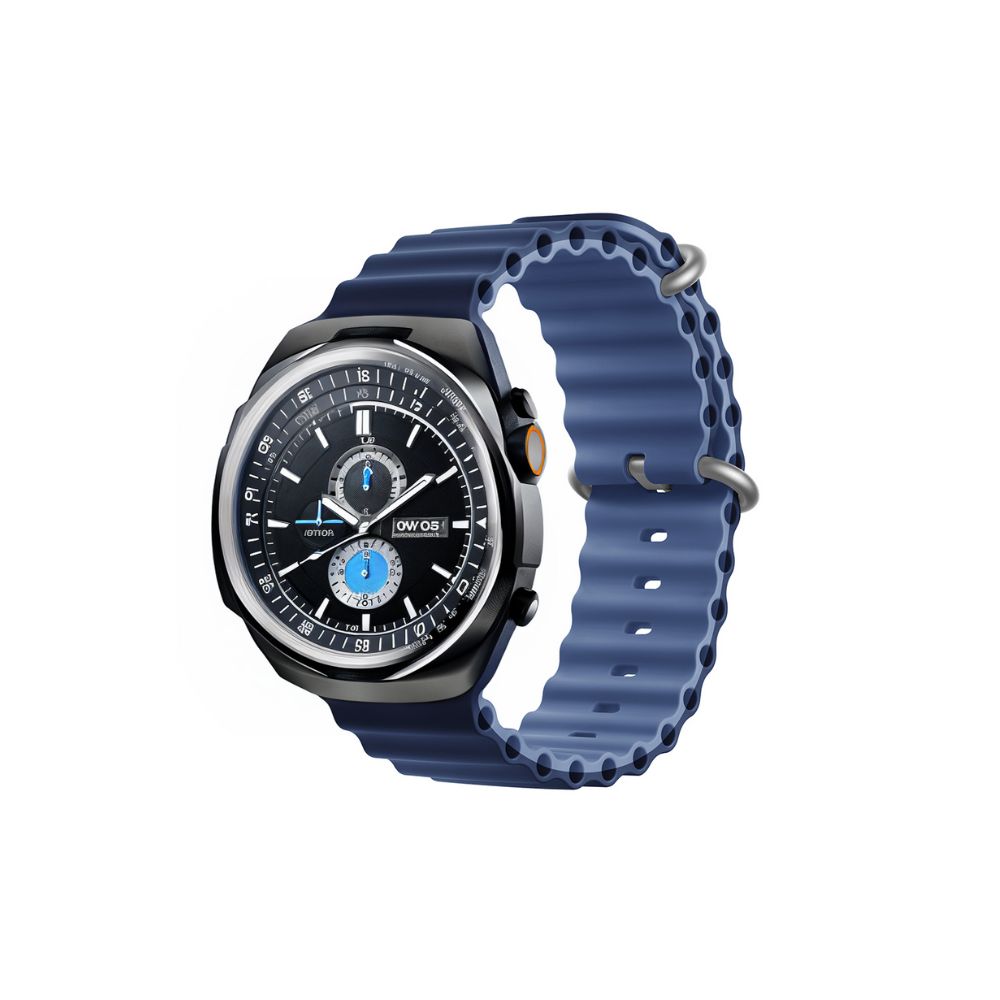 Devia strap Deluxe Sport6 jaoks Apple Watch 44mm/ 45mm/ 46mm/ 49mm sinine deep sinine