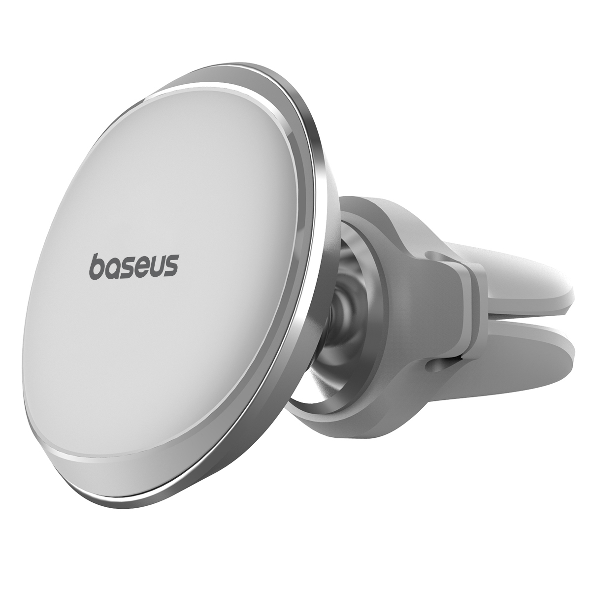 Car Holder Baseus "Magnetic Air Vent"" Silver (magnetic / air vent grille)