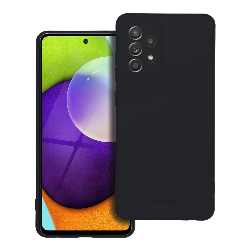 ROAR ümbris SPACE jaoks SAMSUNG A52 5G / A52 4G LTE / A52s 5G must