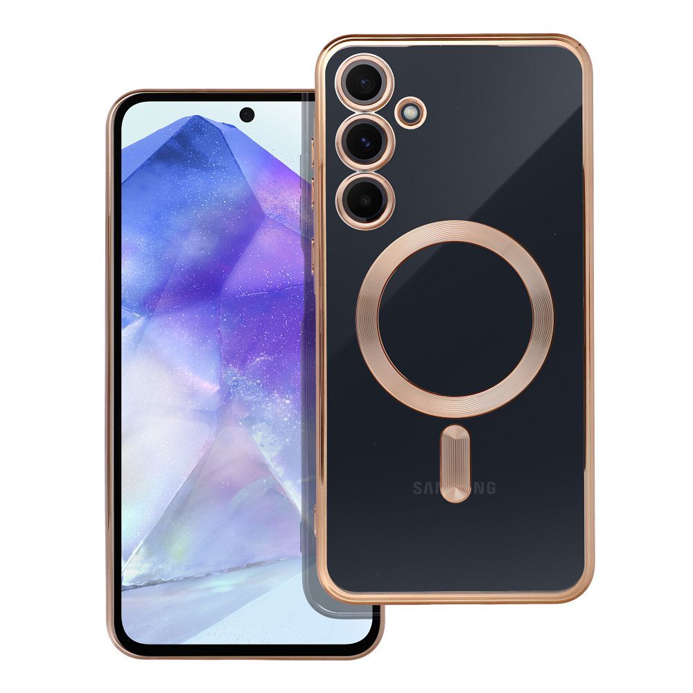 ELECTRO MAG COVER case compatible with MagSafe jaoks SAMSUNG A55 kuldne