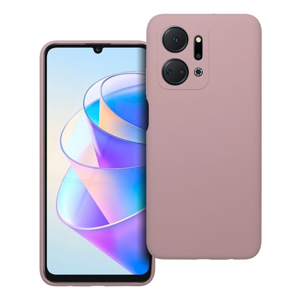 Ümbris Silikoon 2mm jaoks HONOR X7A sand roosa