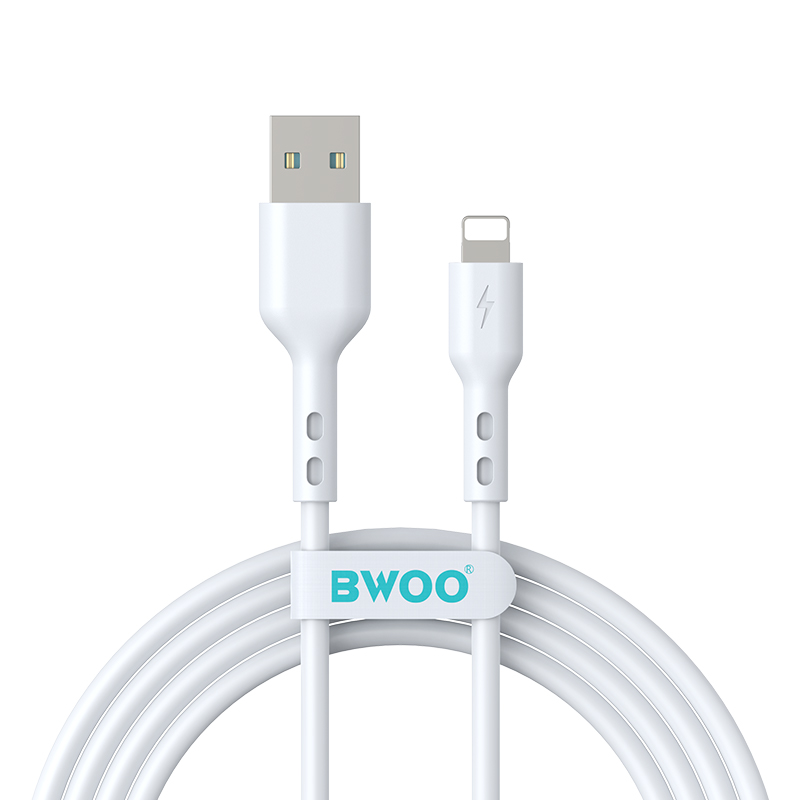 BWOO кабель USB - Lightning 2m 3A белый