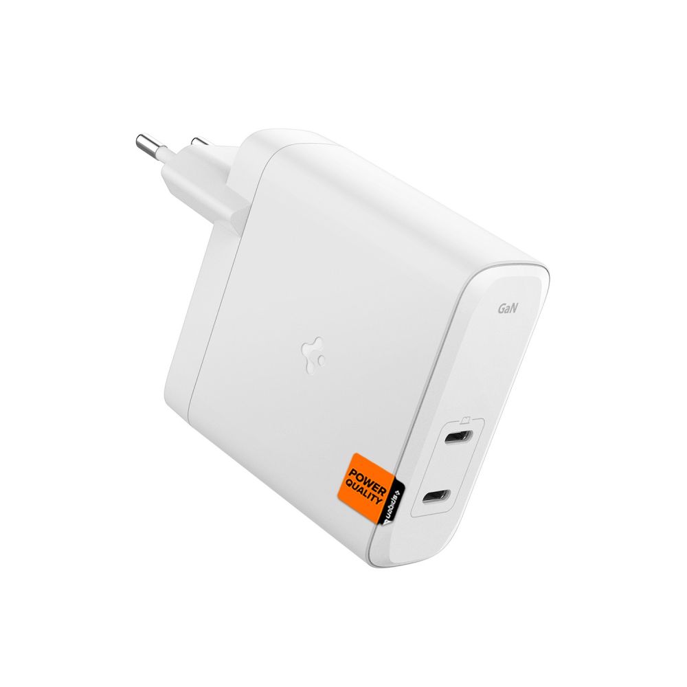 Spigen ArcStation Pro Charger + USB-C 140-W Cable - Valge