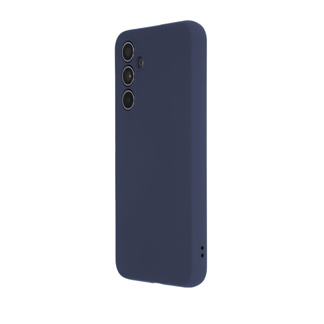 Silicon Soft чехол Samsung Galaxy S24 Ultra темно-синий