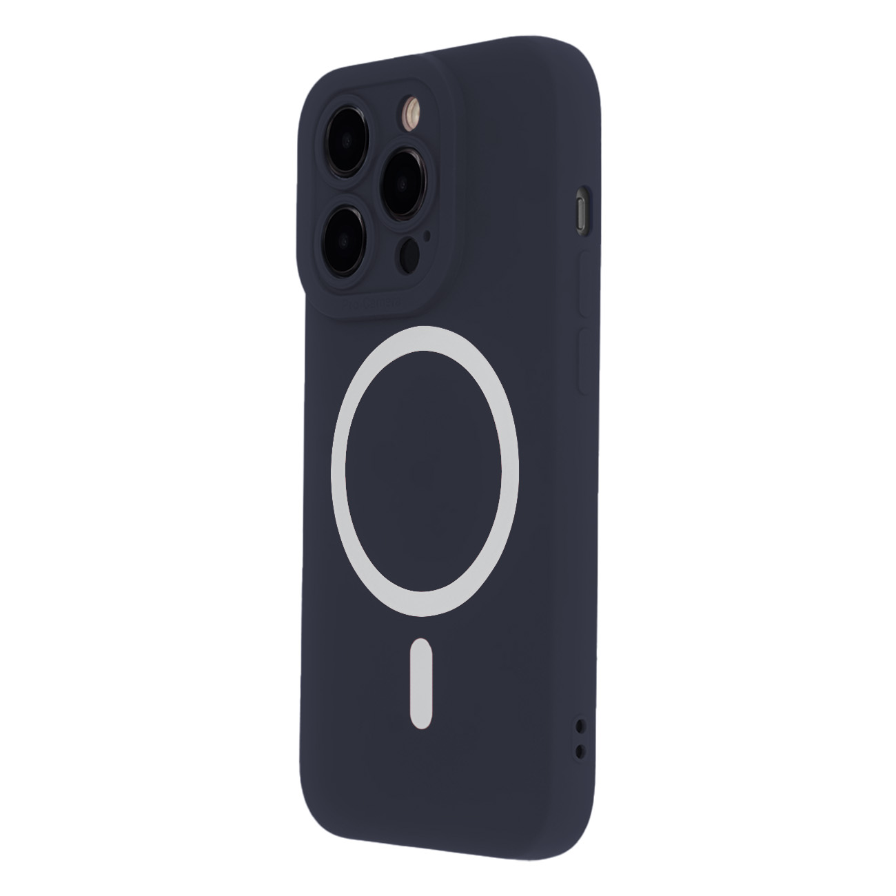 Silicon Soft Mag Ümbris jaoks iPhone 14 6,1" dark sinine