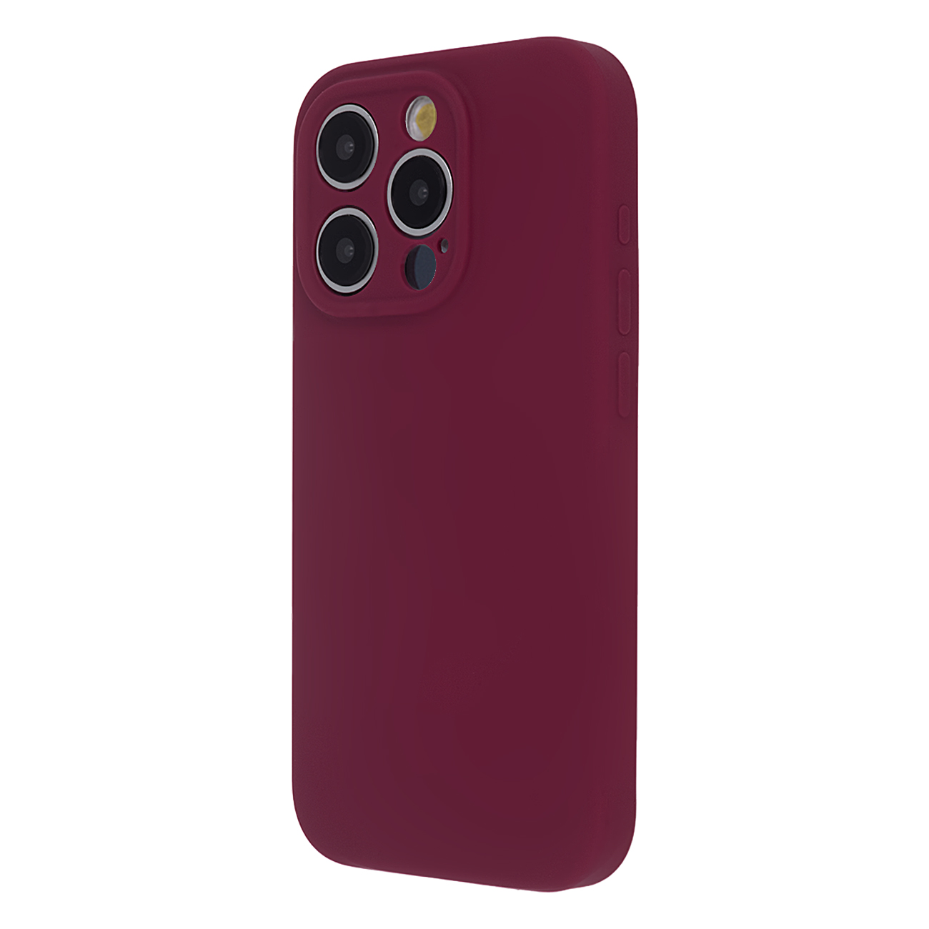 Soft Touch Mag Ümbris jaoks iPhone 12 6,1" burgundy