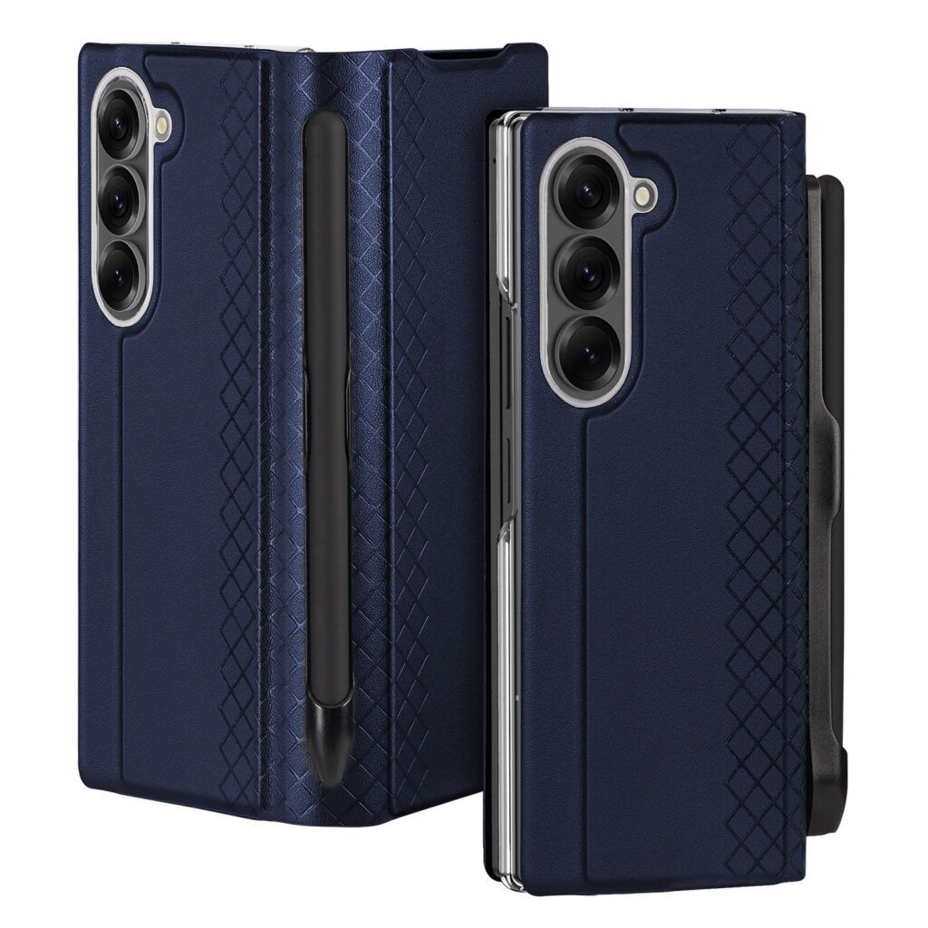 DUX DUCIS case BRIL PEN HOLDER jaoks SAMSUNG Z FOLD 7 5G sinine