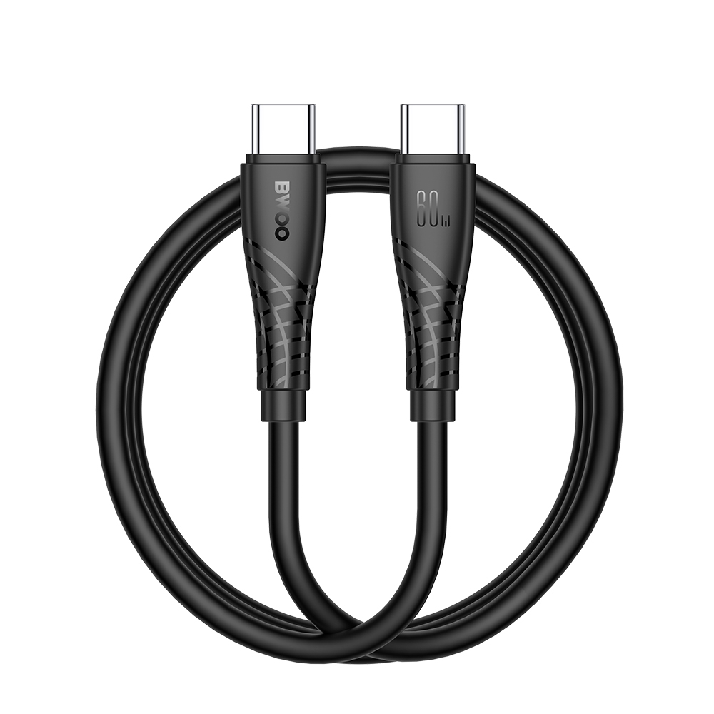 BWOO 60W кабель USB-C - USB-C BO-X318 1m черный