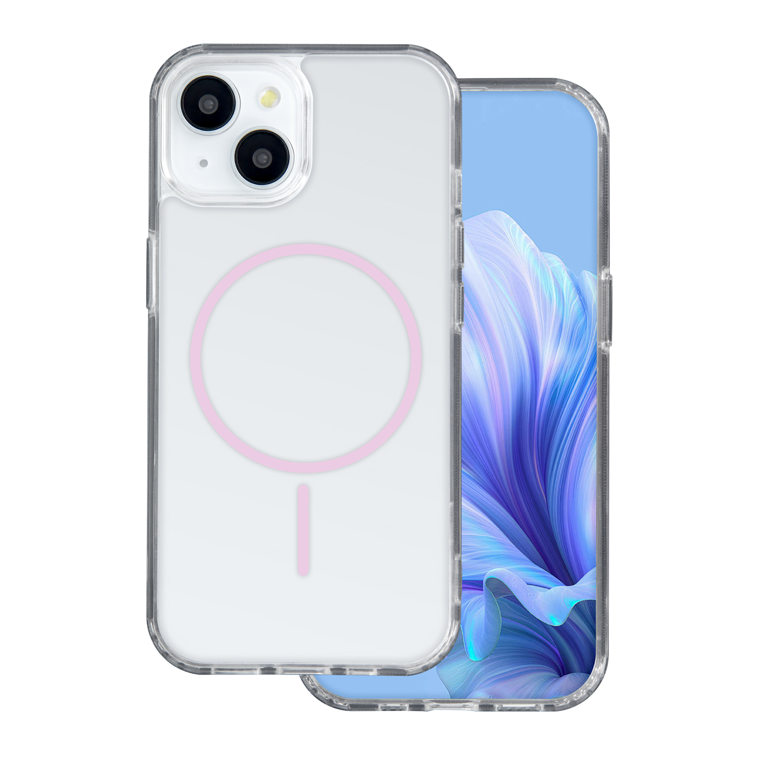 Anti Shock Thin Mag ümbris jaoks iPhone 13 Pro 6,1" roosa