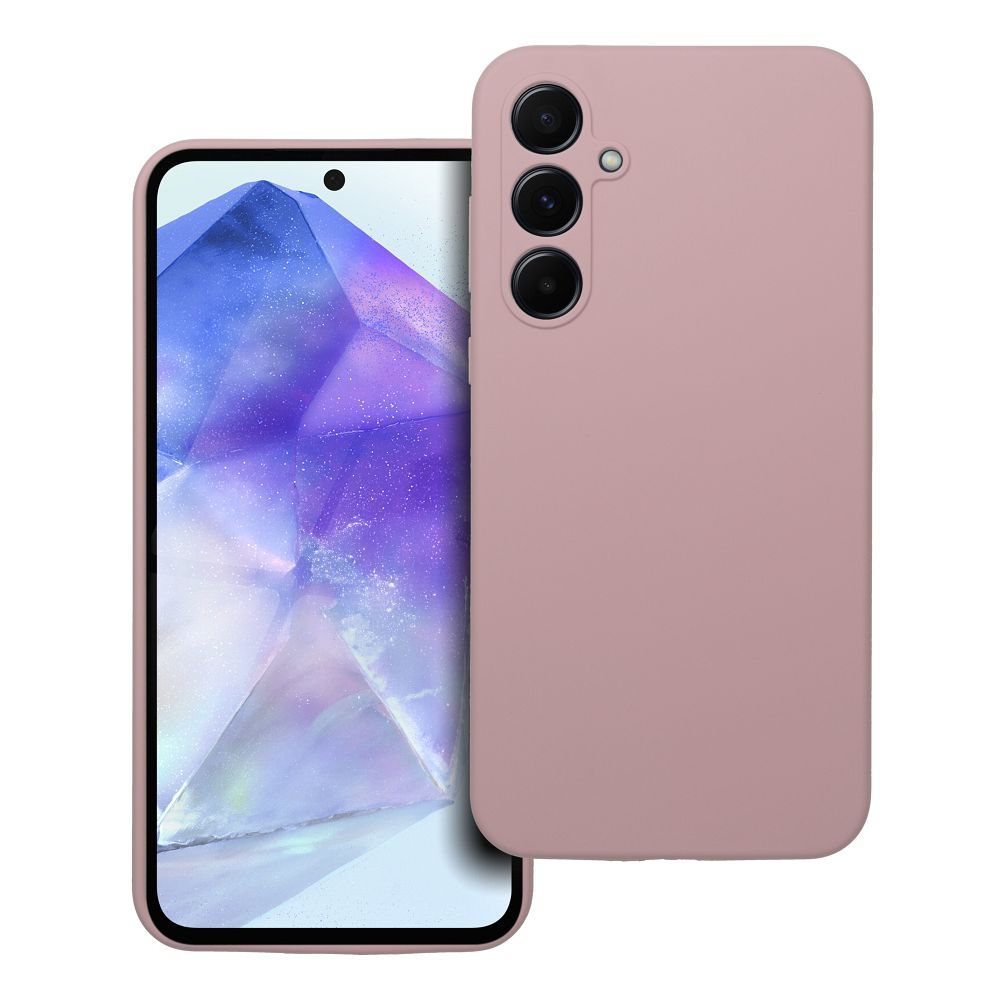 Ümbris Silikoon 2mm jaoks SAMSUNG A55 5G sand roosa