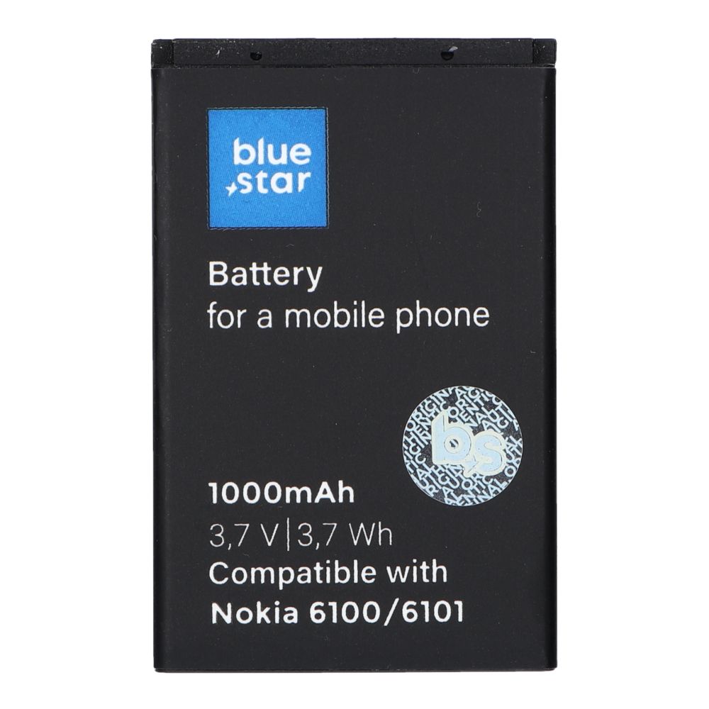 Aku jaoks Nokia 6101 / 6100 / 6300 1000 mAh Sinine Star Premium