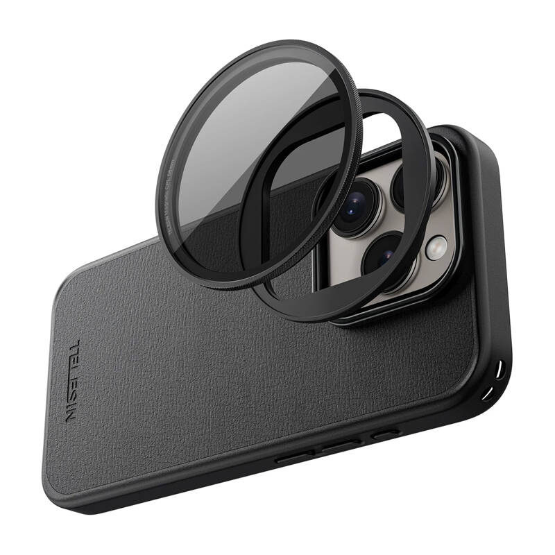 Telesin magnetilise filtriraami ümbris iPhone 15 Pro Max jaoks