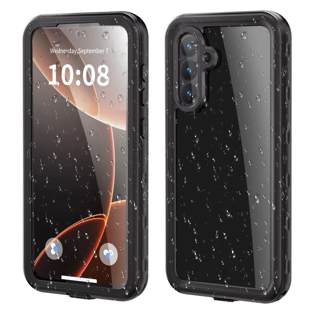 Waterproof case SHELLBOX A56 jaoks SAMSUNG A56 must