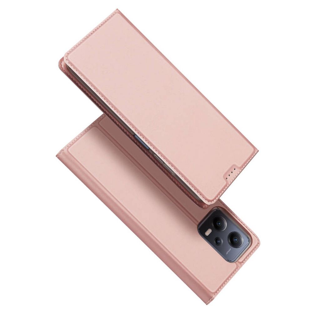 DUX DUCIS wallet case SKIN PRO jaoks REDMI NOTE 12 5G rose