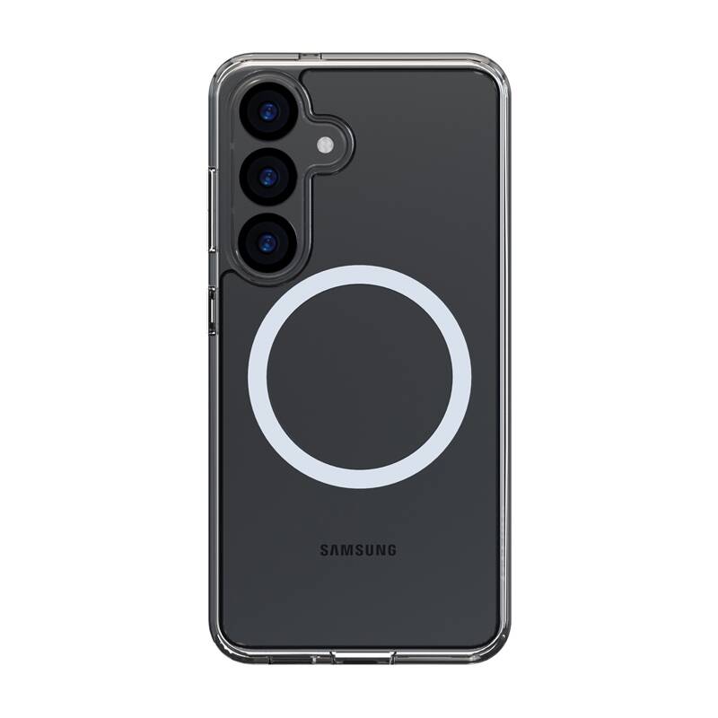 Torras Guardian Magnetic Series telefonikott Samsung S25-le (läbipaistev)