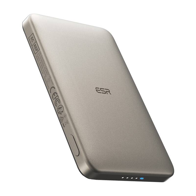ESR Qi2 MagSlim 5000 mAh magnetiline energiapank (liiv)