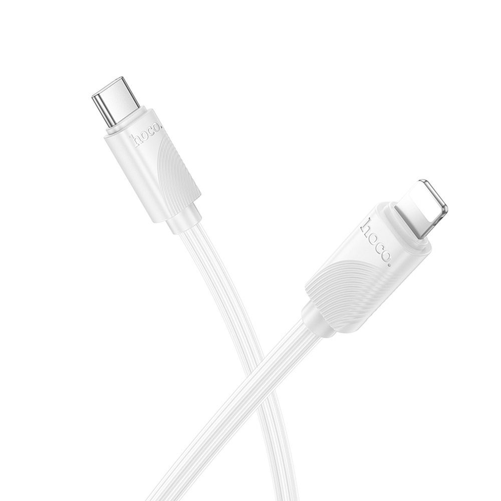 Кабель USB C to Lightning Hoco PD 27W 1 m X114 белый
