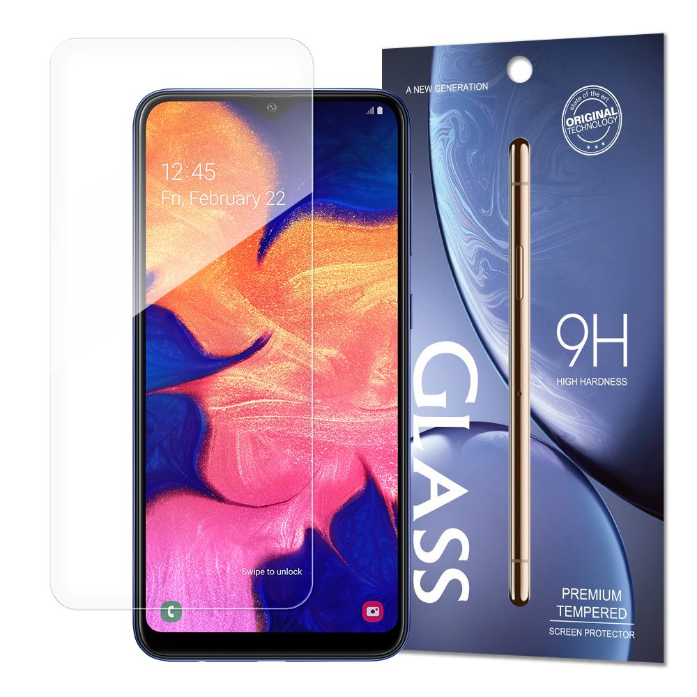 Kaitseklaas 9H Samsung Galaxy A10 (pakend - ümbris)