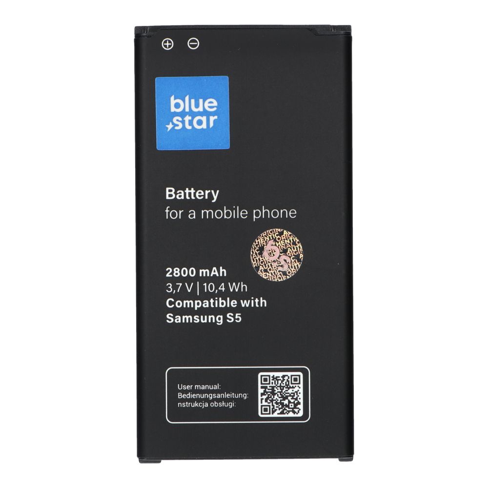 Battery jaoks Samsung S5 2800 mAh Sinine Star Premium
