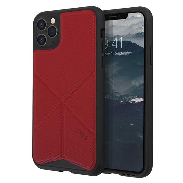 Uniq Transforma ümbris iPhone 11 Pro Max'ile - punane
