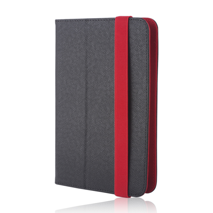 Universal ümbris ORBI jaoks tablet 9-11''(L27 x W20 cm) must-punane