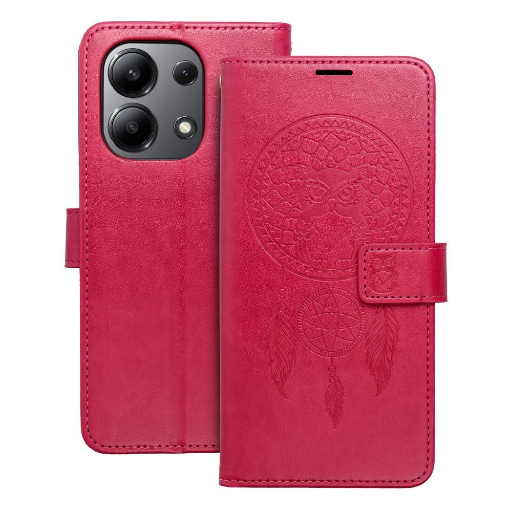 MEZZO Book ümbris jaoks XIAOMI Redmi Note 13 4G dreamcatcher magenta