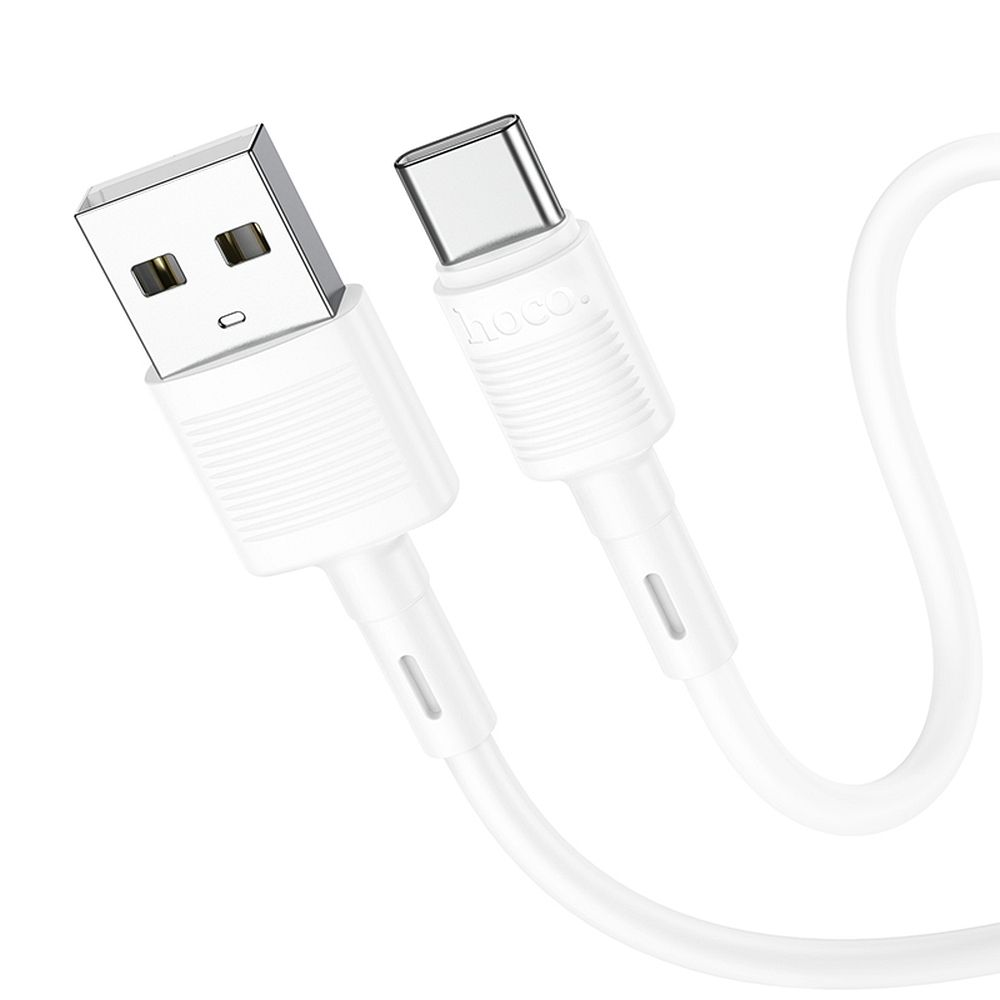 Kaabel USB A to USB C Hoco 3A 1 m X83 valge