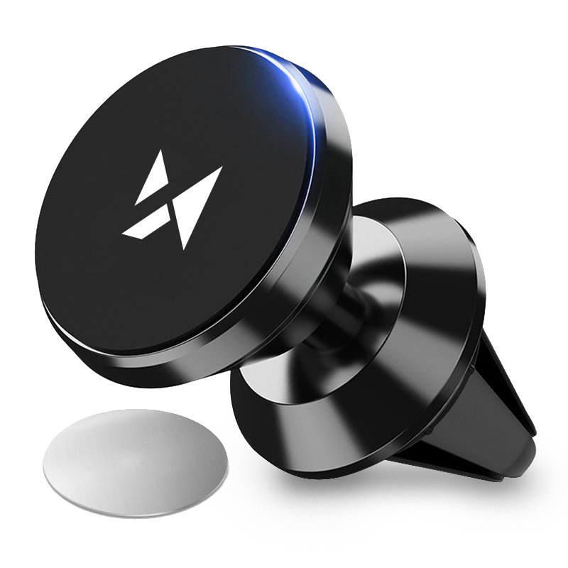 Wozinsky Magnetic Car Grille Hoidja Must (WMH-04)