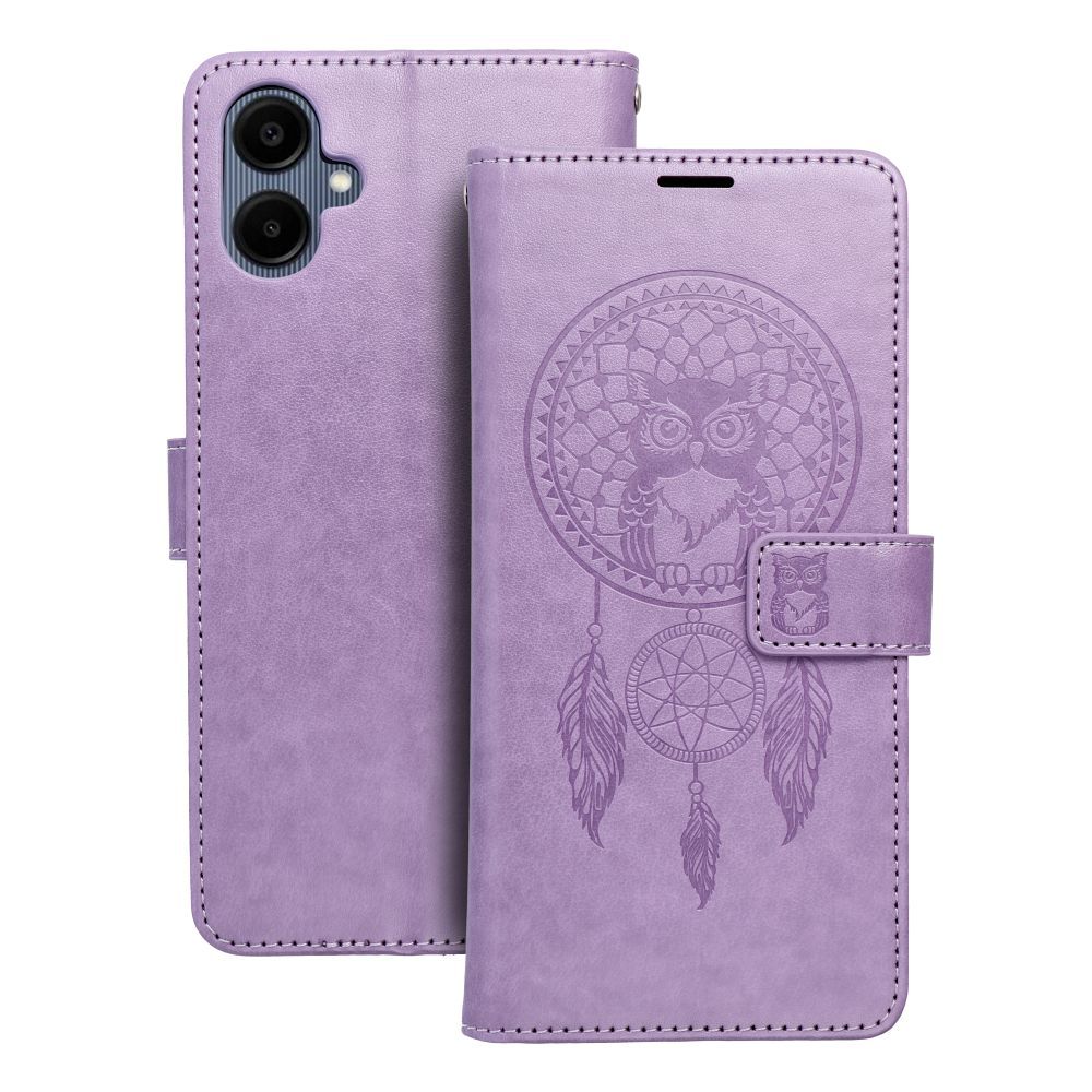 MEZZO Book ümbris jaoks SAMSUNG A06 dreamcatcher lilla