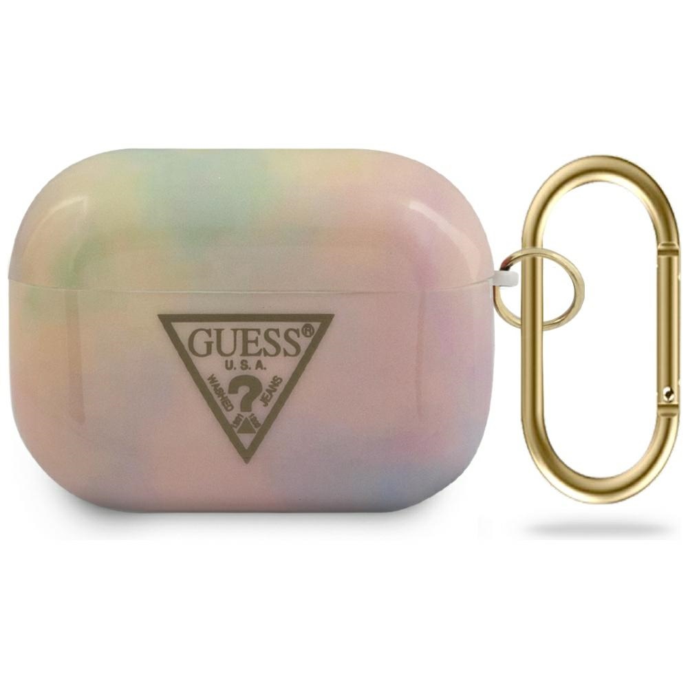 Guess GUACAPTPUMCGG01 AirPods Pro ümbris roosa/roosa Tie & Dye Collection