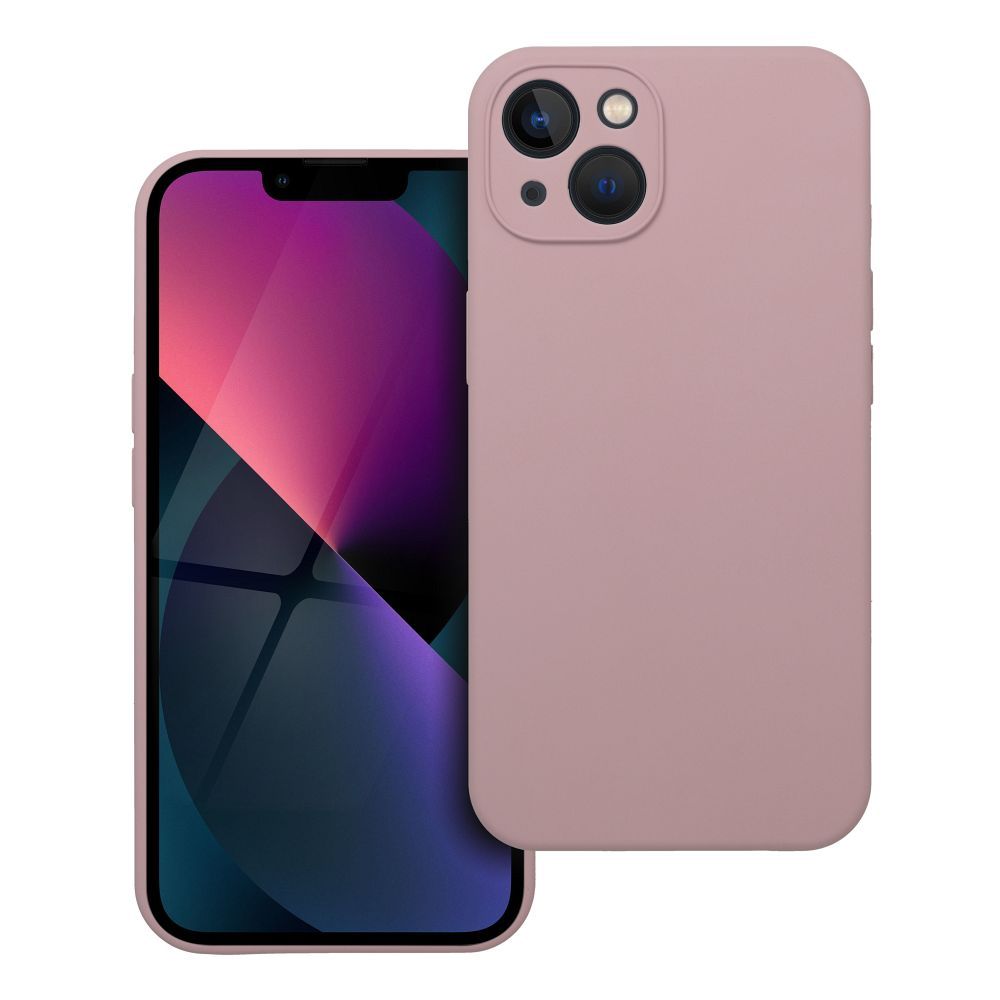 Ümbris Silikoon 2mm jaoks IPHONE 13 sand roosa