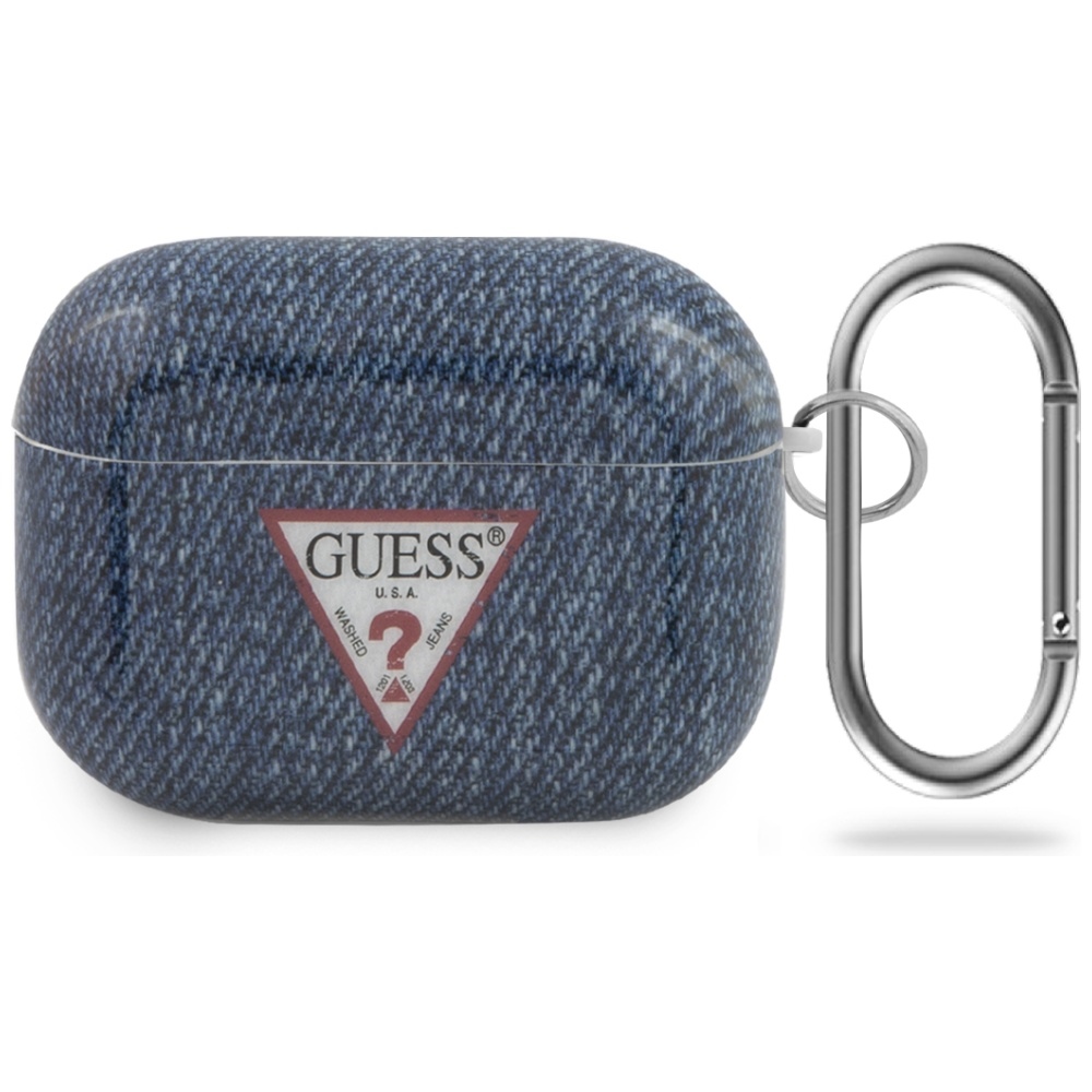 Guess GUACAPTPUJULDB AirPods Pro ümbris tumesinine/tumesinine Jeans Collection