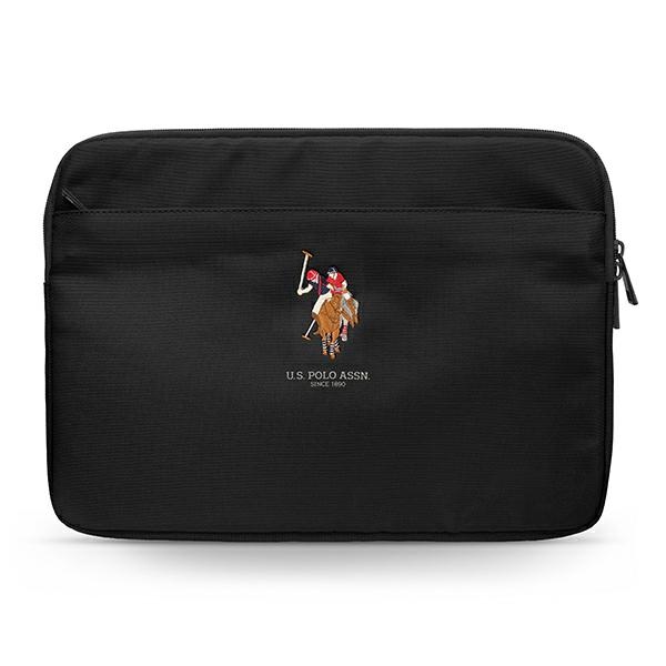 US Polo Assn. Kaane 13" sülearvutile - must