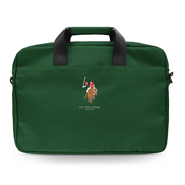 US Polo Assn. kott 16" sülearvuti jaoks - roheline