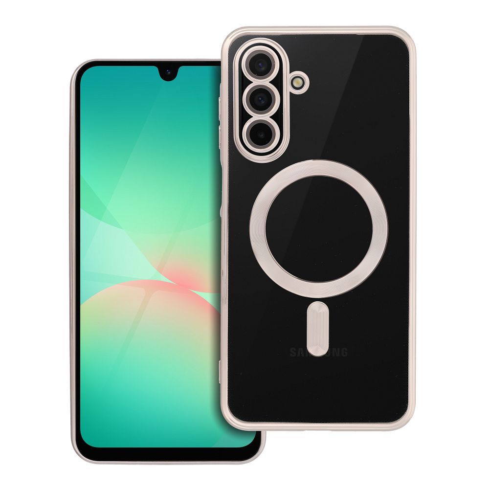 ELECTRO MAG COVER case compatible with MagSafe jaoks SAMSUNG A26 titanium