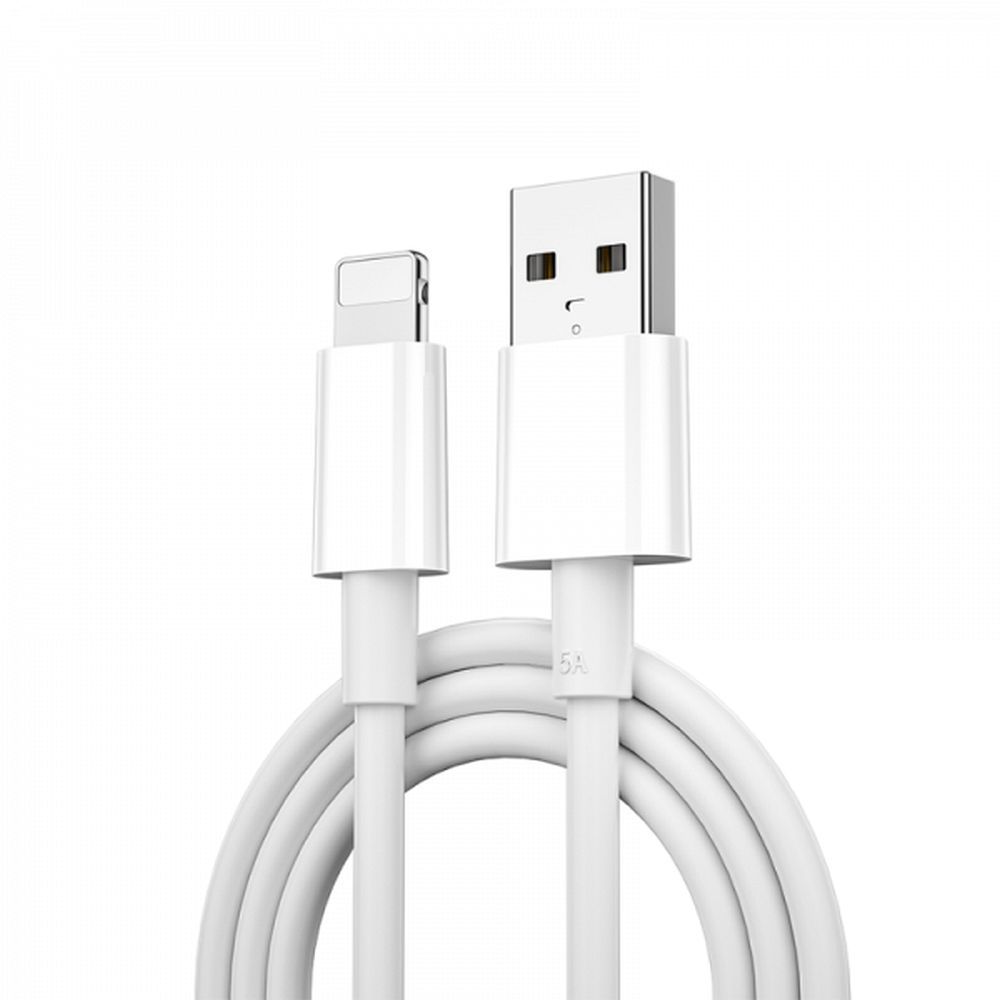 WiWU - Classic Series Data Kaabel Wi-C006 USB A to Lightning 2,4A - valge