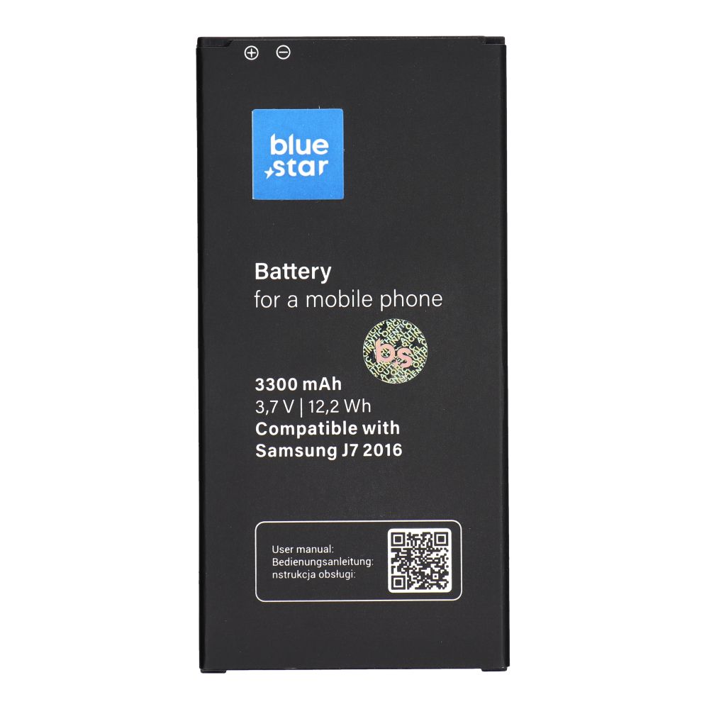Battery jaoks Samsung J7 2016 3300 mAh Sinine Star Premium