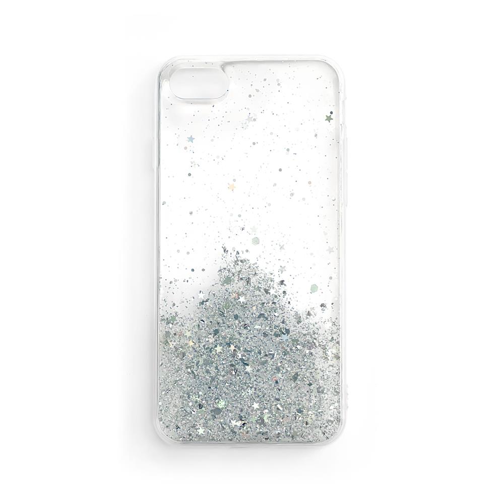 Wozinsky Star Glitter Shining Cover for Samsung Galaxy A22 4G läbipaistev