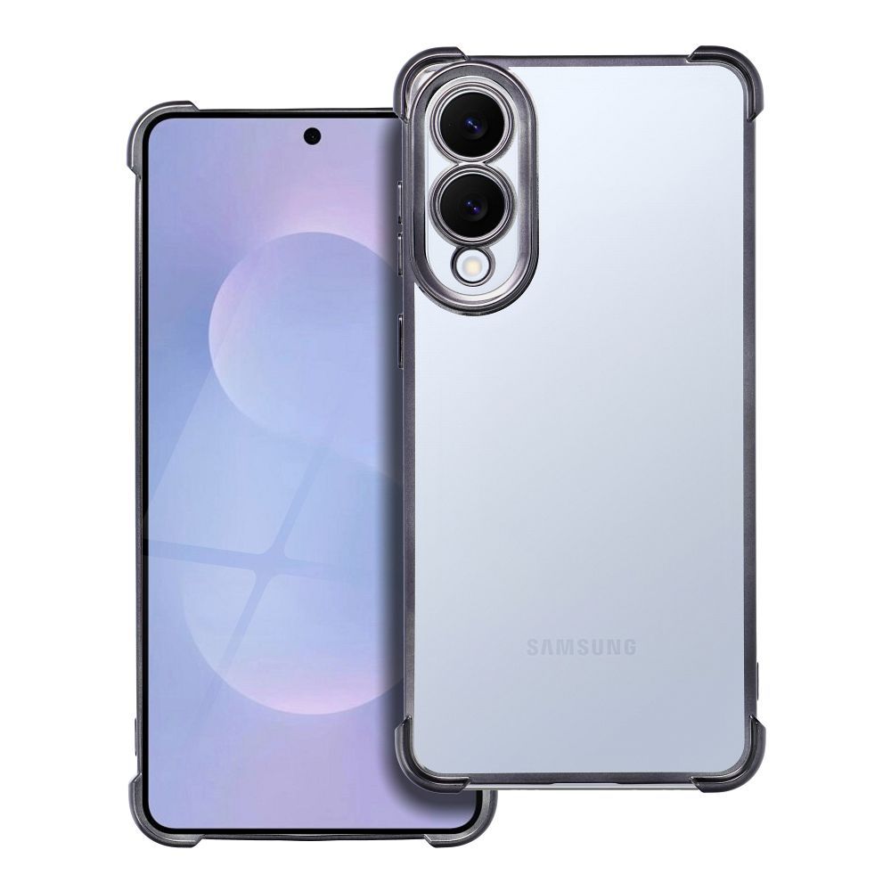 Ümbris jaoks Samsung S25 Edge Antishock Electro must