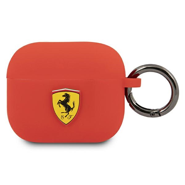 Ferrari FEA3SILRE AirPods 3 ümbris punane/punane Silikoon