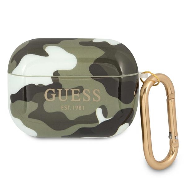 Guess GUAPUCAMA AirPods Pro kate roheline/khaki Camo Collection